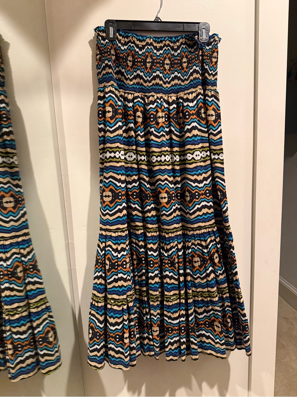 Elizabeth James The Label Ikat Aztec Maxi Skirt